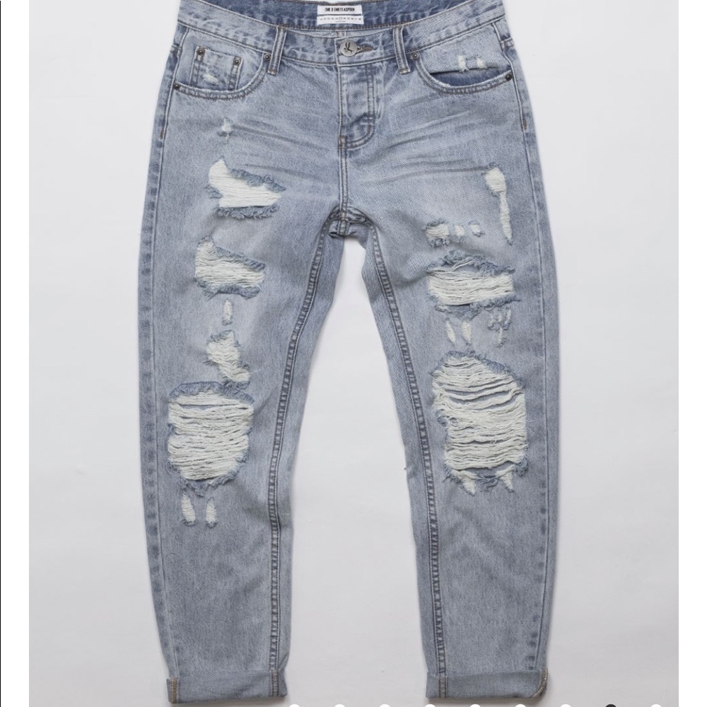 One Teaspoon Awesome Baggies Jeans - Picture 5 of 14